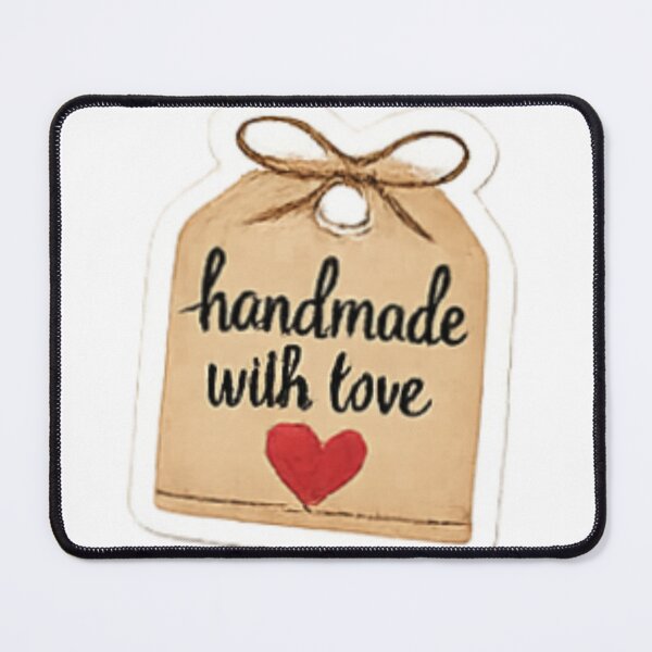 Item preview, Handmade with Love - Kraft Paper Rustic Tag designed and sold by sadedream.