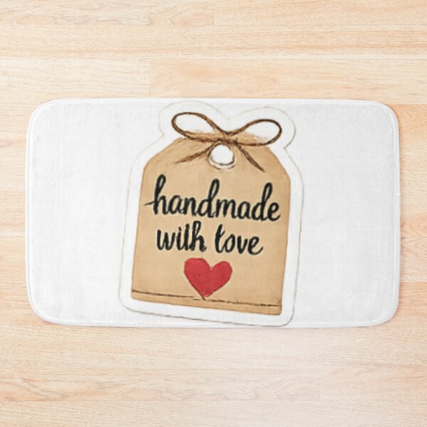 Item preview, Handmade with Love - Kraft Paper Rustic Tag designed and sold by sadedream.