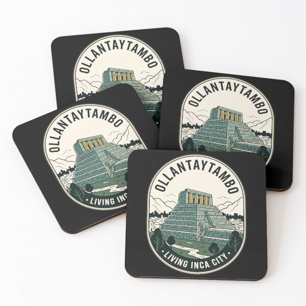 Item preview, Ollantaytambo Peru Living Inca City Vintage Travel Emblem designed and sold by k3rstman1.