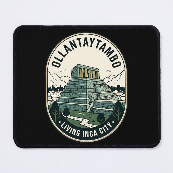Item preview, Ollantaytambo Peru Living Inca City Vintage Travel Emblem designed and sold by k3rstman1.