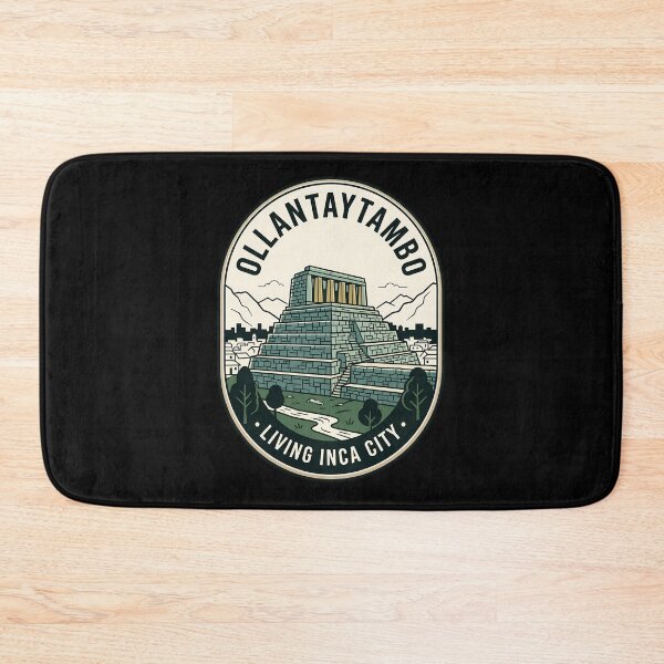 Item preview, Ollantaytambo Peru Living Inca City Vintage Travel Emblem designed and sold by k3rstman1.