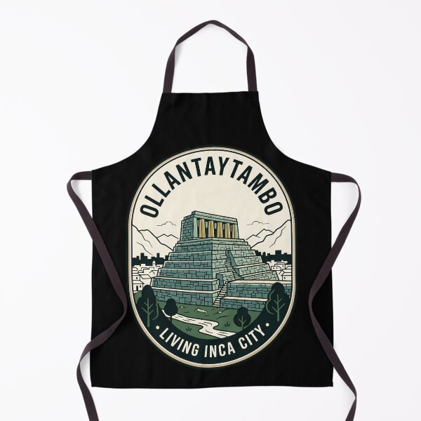 Item preview, Ollantaytambo Peru Living Inca City Vintage Travel Emblem designed and sold by k3rstman1.