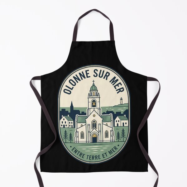 Item preview, Olonne Sur Mer France Vintage Travel Emblem designed and sold by k3rstman1.
