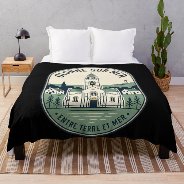 Item preview, Olonne Sur Mer France Vintage Travel Emblem designed and sold by k3rstman1.