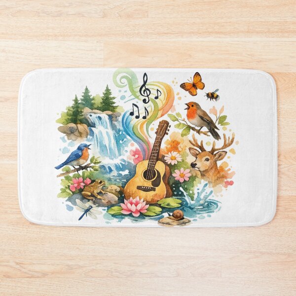 Item preview, Nature's Sound Abstract Watercolor Art designed and sold by odkocreative.