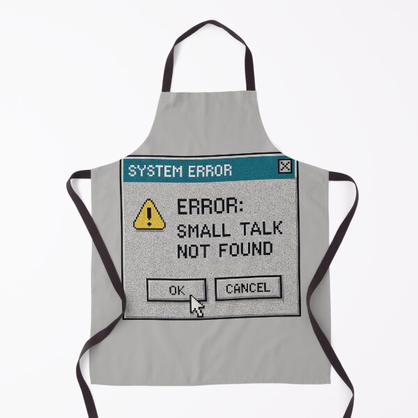 Item preview, Communication Error – Small Talk System Error designed and sold by Mad Factory Designs.