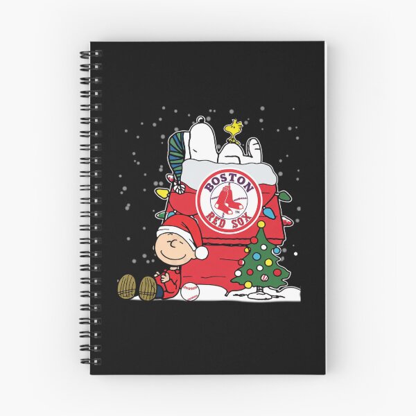 Item preview, Boston Baseball Christmas Holiday Snoopyhouse designed and sold by ManderasTHE4.