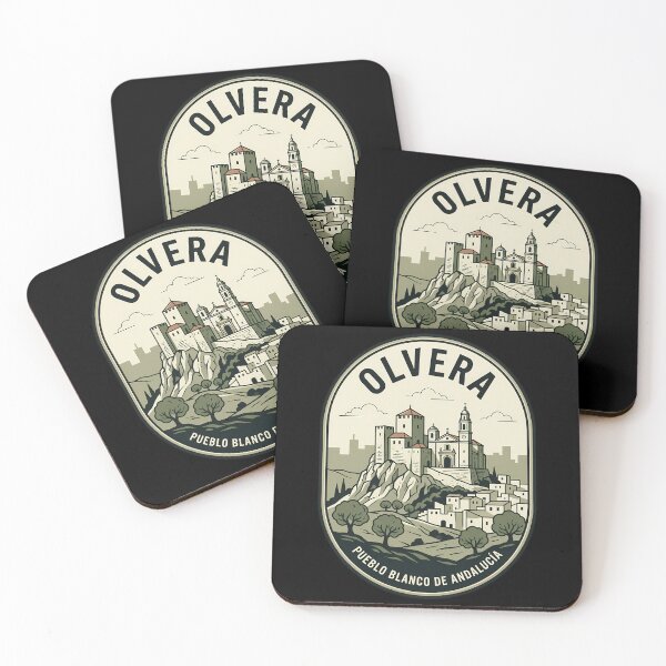 Item preview, Olvera Andalusia Spain Vintage Travel Emblem designed and sold by k3rstman1.
