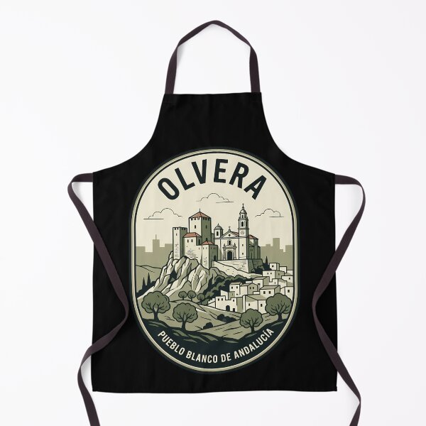 Item preview, Olvera Andalusia Spain Vintage Travel Emblem designed and sold by k3rstman1.