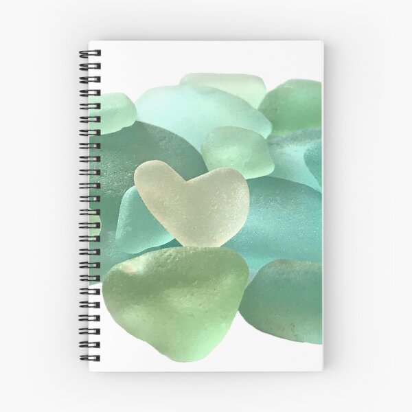 Item preview, Heart Aqua Seaglass  designed and sold by LeslieMac713.