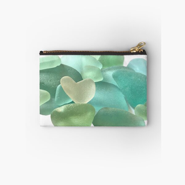 Item preview, Corazón aguamarina Seaglass designed and sold by LeslieMac713.