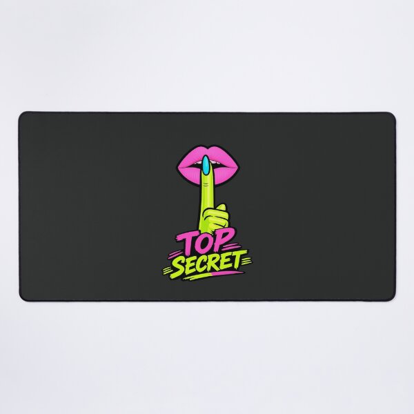 Item preview, Top Secret Shhh Lips Pop Art Graphic T-Shirt designed and sold by Aimetoi.