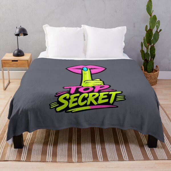 Item preview, Top Secret Shhh Lips Pop Art Graphic T-Shirt designed and sold by Aimetoi.