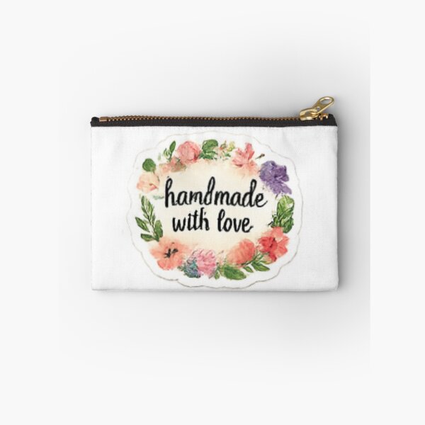 Item preview, Handmade with Love - Floral Border Label designed and sold by sadedream.