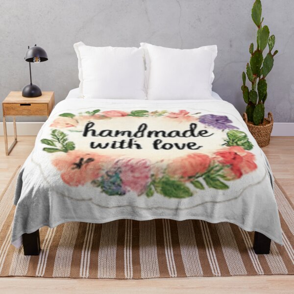 Item preview, Handmade with Love - Floral Border Label designed and sold by sadedream.