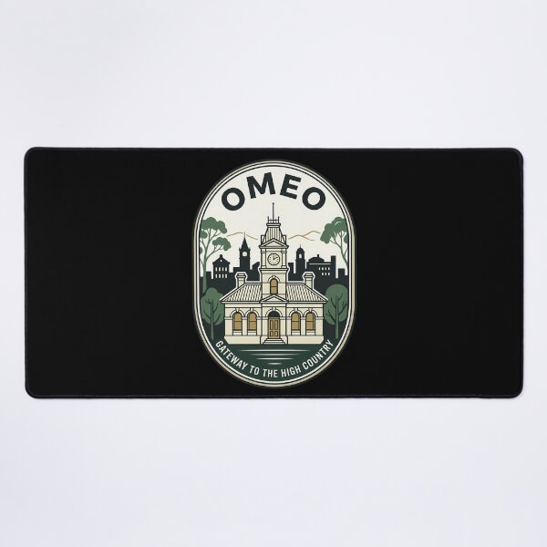 Item preview, Omeo Victoria Australia Vintage Travel Emblem designed and sold by k3rstman1.