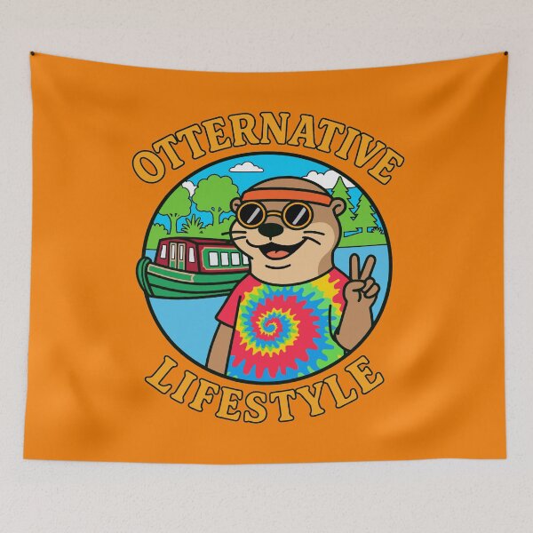 Item preview, Otternative Lifestyle (Narrowboat) designed and sold by Regal Rev.