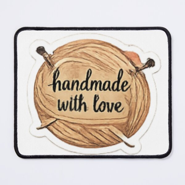 Item preview, Handmade with Love - Yarn Ball Craft Label designed and sold by sadedream.