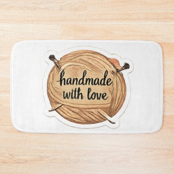 Item preview, Handmade with Love - Yarn Ball Craft Label designed and sold by sadedream.