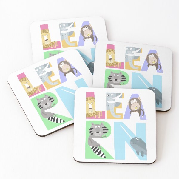 Item preview, Learn! Illustrated Alphabet Animals designed and sold by Carla Daly.