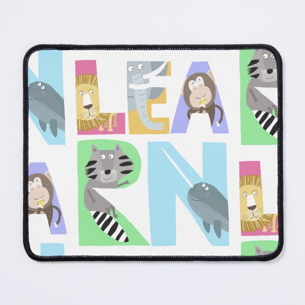 Item preview, Learn! Illustrated Alphabet Animals designed and sold by Carla Daly.