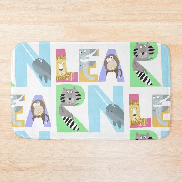 Item preview, Learn! Illustrated Alphabet Animals designed and sold by Carla Daly.