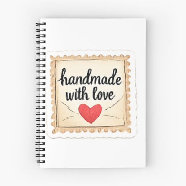Item preview, Handmade with Love - Postage Stamp Style Label designed and sold by sadedream.