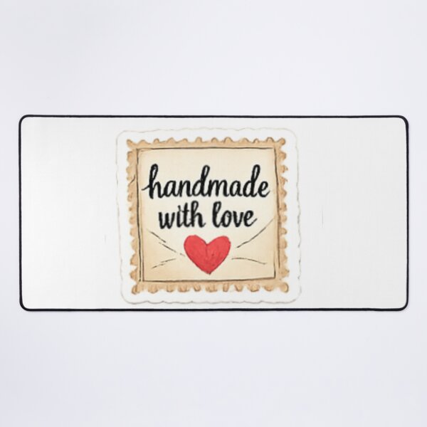 Item preview, Handmade with Love - Postage Stamp Style Label designed and sold by sadedream.