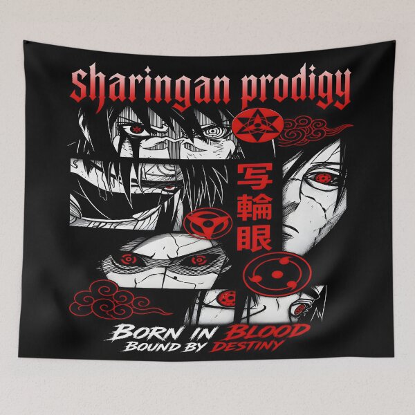Item preview, Sharingan Prodigy Uchiha Clan | Born in Blood Bound by Destiny-Aesthetic Design designed and sold by Trinidesigns123.