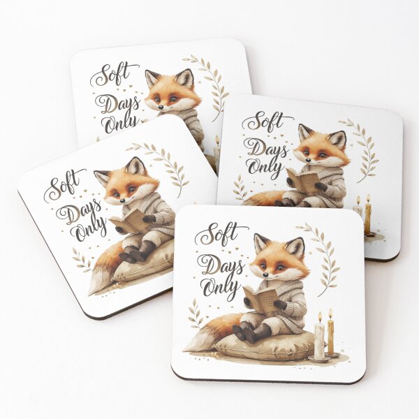 Item preview, Soft Days Only Cute Vintage Fox Woodland Nursery Decor designed and sold by AQUILAKREO.