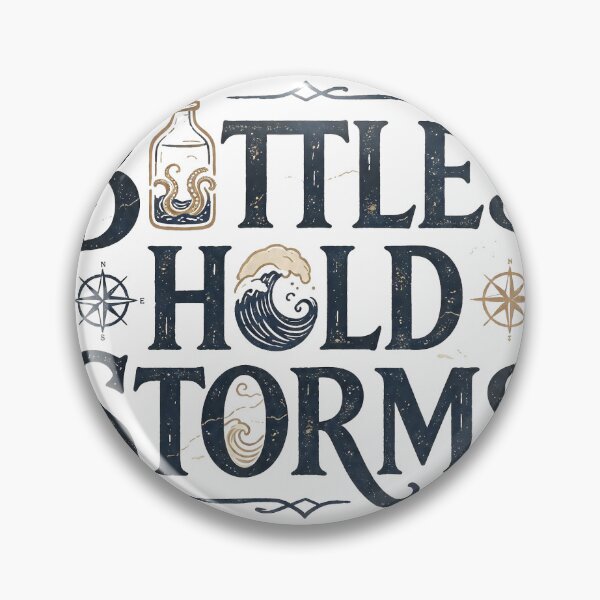 Item preview, BOTTLES HOLD STORMS designed and sold by aolisakshop.