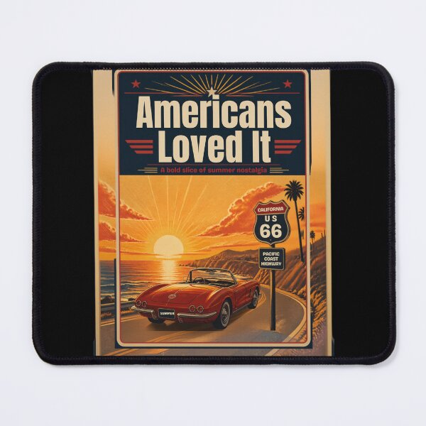 Item preview, AMERICANS LOVED IT A BOLD SLICE OF SUMMER NOSTALGIA designed and sold by Julartwear.