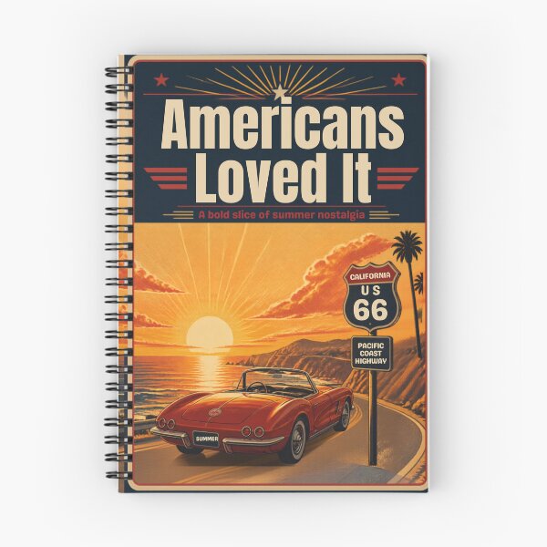 Item preview, AMERICANS LOVED IT A BOLD SLICE OF SUMMER NOSTALGIA designed and sold by Julartwear.