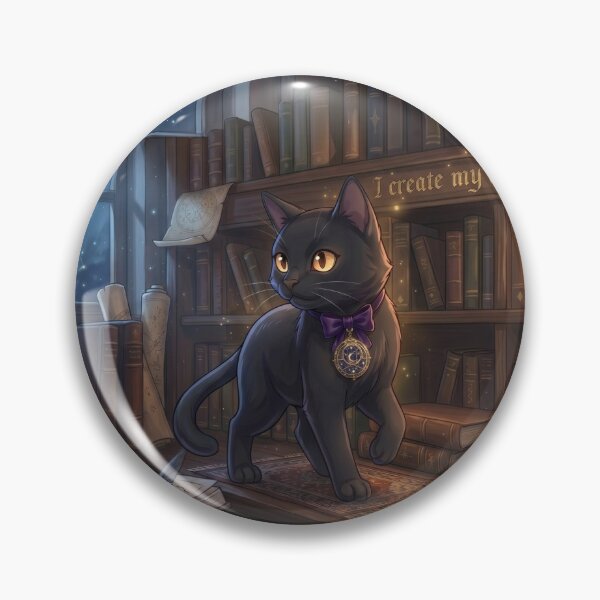 Item preview, Mystical Black Cat Magic designed and sold by SweetKath19.