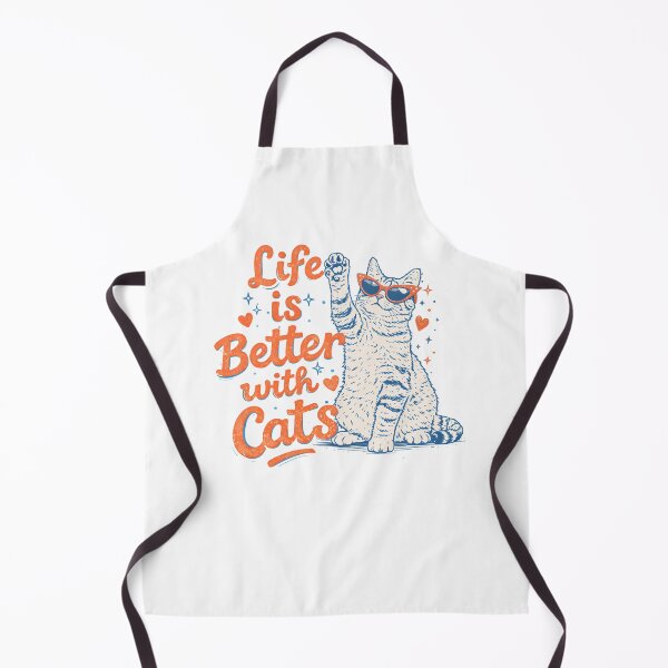 Item preview, Life is Better with Cats - Retro Sunset Cat Lover Shirt designed and sold by ayion.