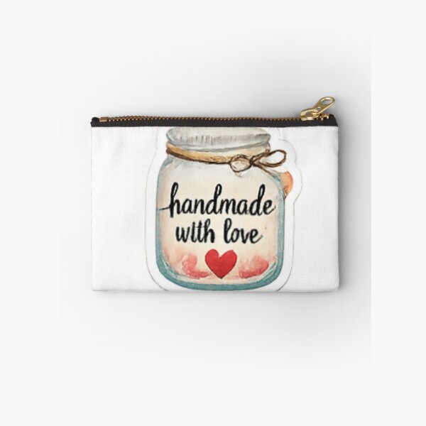 Item preview, Handmade with Love - Glass Jar Craft Label designed and sold by sadedream.