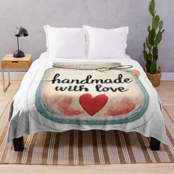 Item preview, Handmade with Love - Glass Jar Craft Label designed and sold by sadedream.
