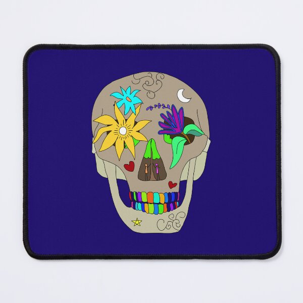 Item preview, Decorative Sugar Skull With Colorful Teeth designed and sold by laxmanrajart.