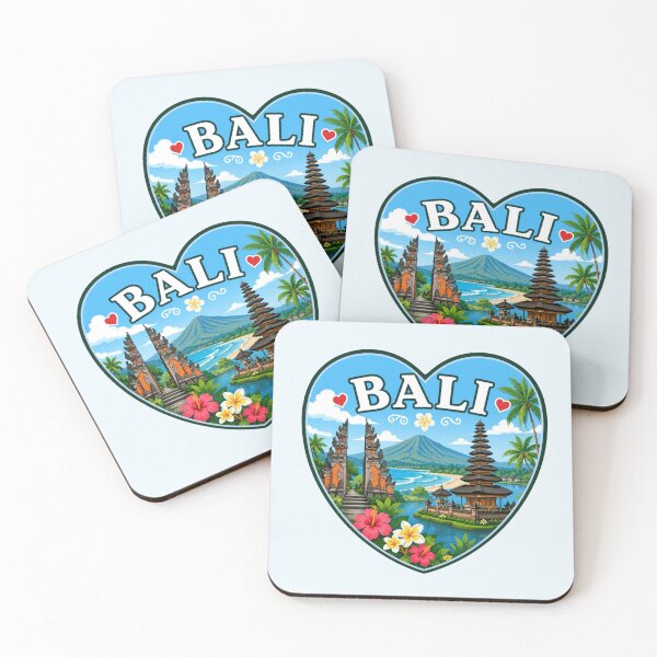 Item preview, Bali Heart Shape Design designed and sold by Myra365Art.