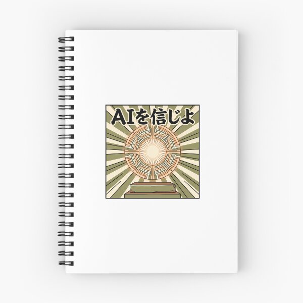 Item preview, AIを信じよ / In AI We Trust designed and sold by Yos-Design-Stoa.