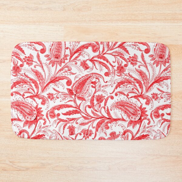 Item preview, Floral pattern in red designed and sold by bokasin.
