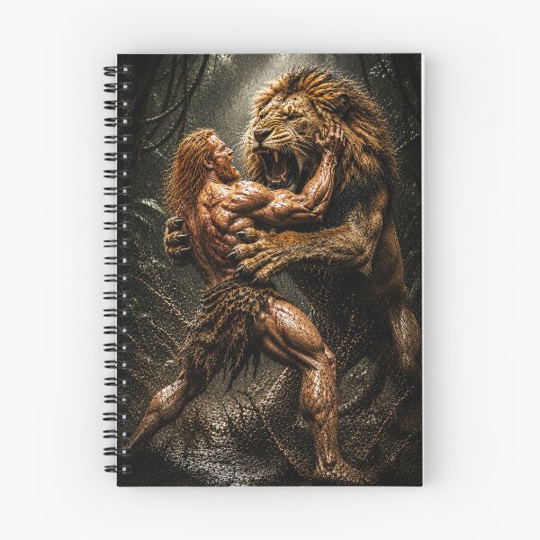 Item preview, EPIC NATURE - Man and a Lion designed and sold by MetusArt.