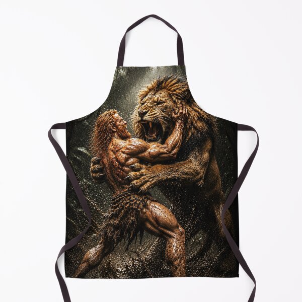 Item preview, EPIC NATURE - Man and a Lion designed and sold by MetusArt.