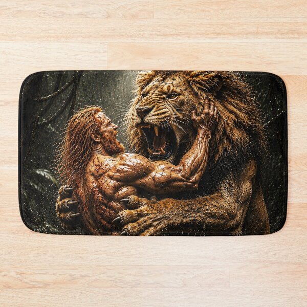 Item preview, EPIC NATURE - Man and a Lion designed and sold by MetusArt.