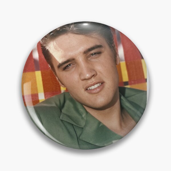 Item preview, Elvis Presley Vintage Photo Portrait - Summer Style Green Jacket designed and sold by ElvisVintagePosters.