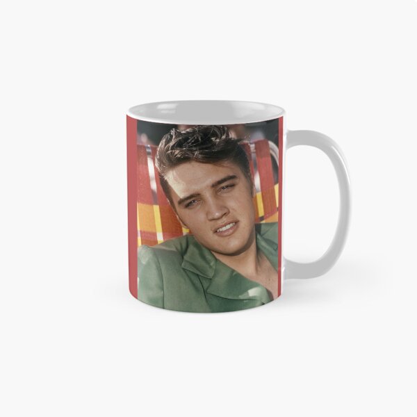 Item preview, Elvis Presley Vintage Photo Portrait - Summer Style Green Jacket designed and sold by ElvisVintagePosters.