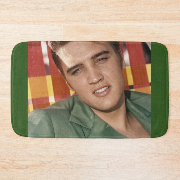 Item preview, Elvis Presley Vintage Photo Portrait - Summer Style Green Jacket designed and sold by ElvisVintagePosters.