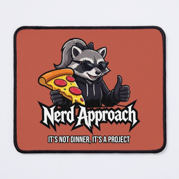 Item preview, Female Pizza Raccoon, Not Dinner — It's a Project designed and sold by NerdApproach.