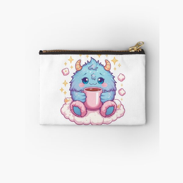 Item preview, Fluffo Monster | Adorable Fluffy Creature Kawaii Streetwear Art designed and sold by Stylestickers55.