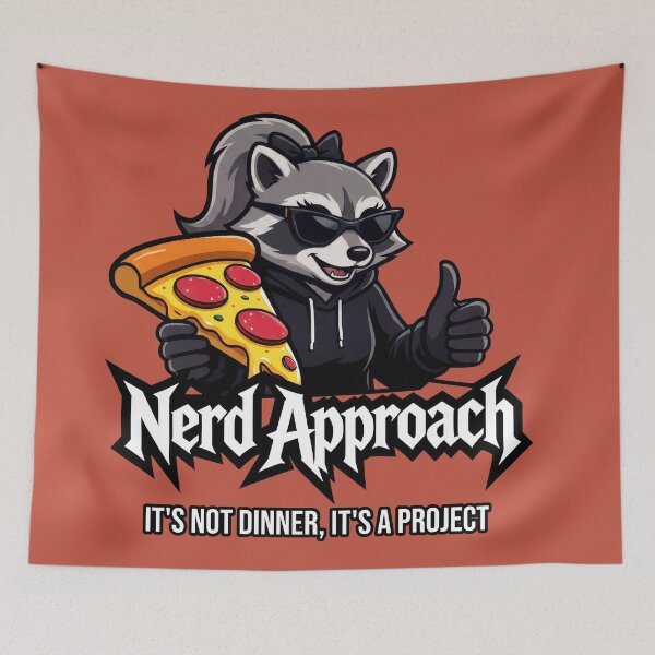 Item preview, Female Pizza Raccoon, Not Dinner — It's a Project designed and sold by NerdApproach.